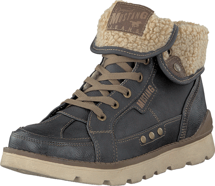 Mustang - 4051603 Men's Boot (fur) Graphite