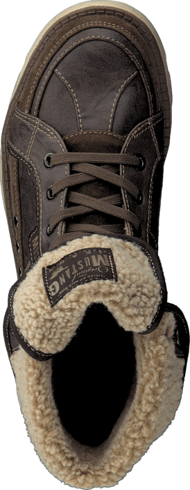 Mustang - 4051603 Men's Boot (fur) Dark Brown