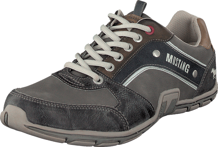 Mustang - 4001316 Men's Lace-Up Shoes Stone/Grey