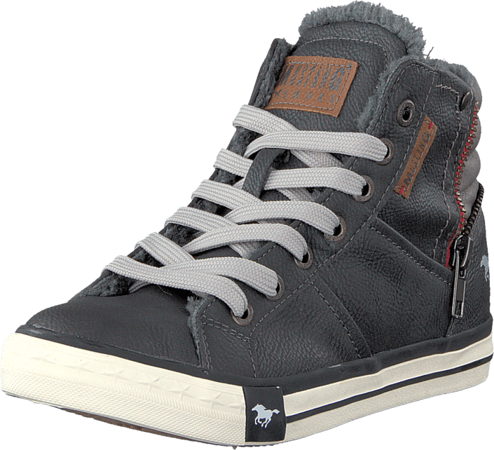Mustang - 5024602 Jr High Top Sneaker Graphite