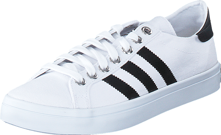 adidas Originals - Courtvantage White/Black/Metallic Silver
