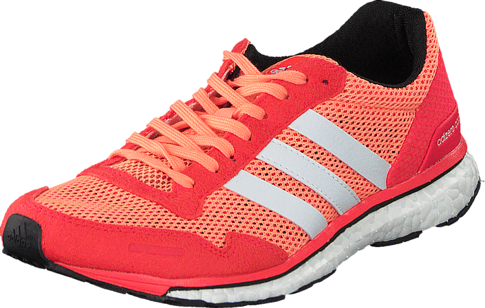 adidas Sport Performance - Adizero Adios 3 W Sun Glow/Ftwr White/Shock Red