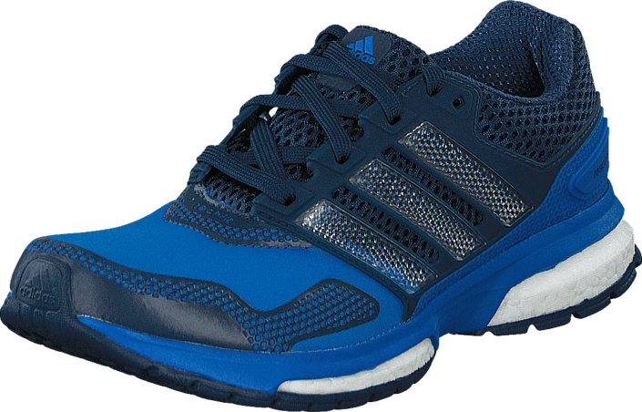 adidas Sport Performance - Response Boost 2 Techfit J Shock Blue/White/Mineral Blue