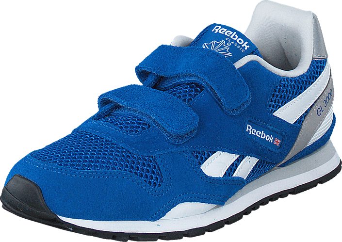 Kauf Reebok Classic Gl 3000 2V Blue Sport/Steel/White/Black Schwarze ... Reebok Classic - Gl 3000 2V Blue Sport/Steel/White/Black