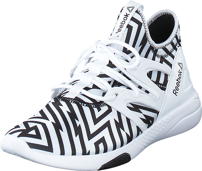 Reebok - Hayasu White/Black/Graphic Stripes