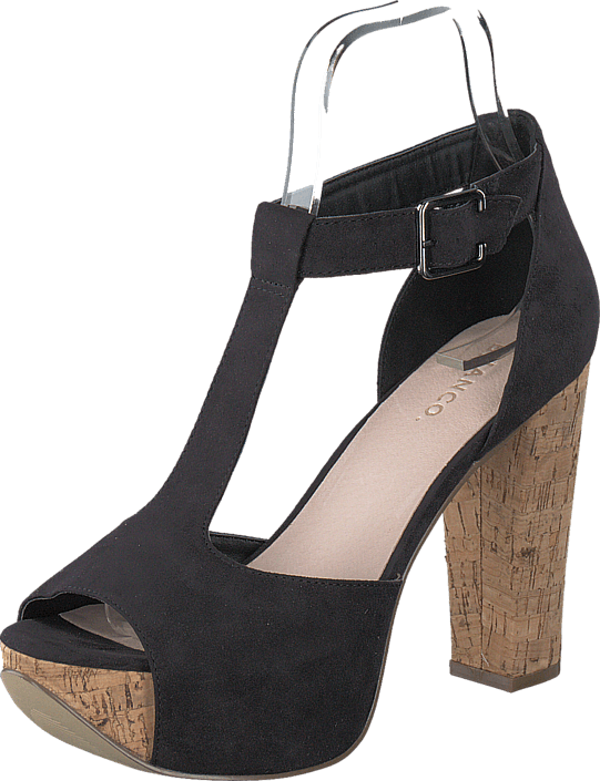 Bianco - T-bar sandal DJF 16 Black