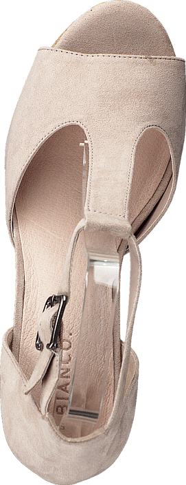 Bianco - T-bar sandal DJF 16 Nougat
