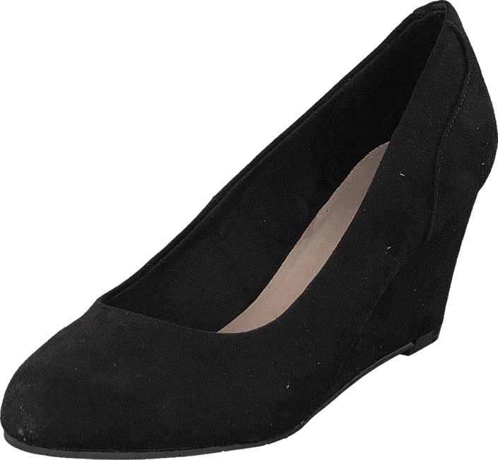 Bianco - Classic Wedge Pump Black