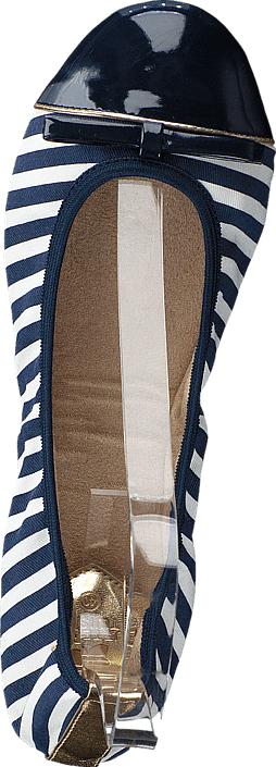 Butterfly Twists - Cara Navy / White Stripe