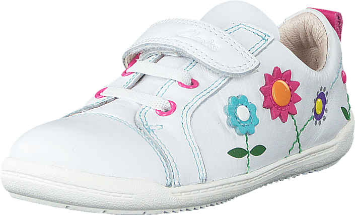Clarks - Softly Rae Fst White