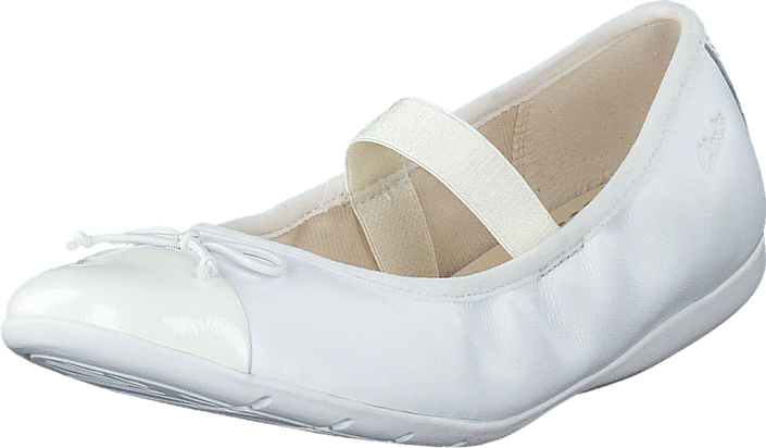 Clarks - Dance Puff Inf White