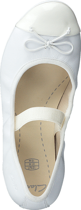 Clarks - Dance Puff Inf White