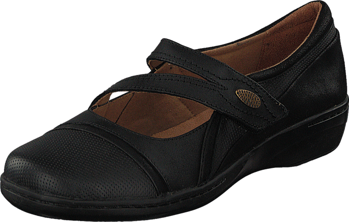 Clarks - Evianna Crown Black Leather