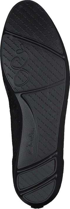 Clarks - Evie Buzz Black Suede