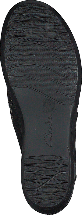 Clarks - Evianna Boa Blk Tumbled Lea