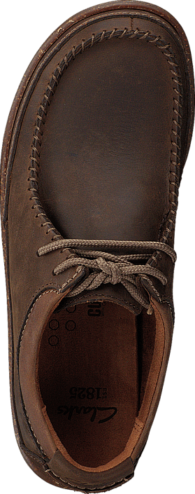 Clarks - Trapell Pace Dark Brown Lea