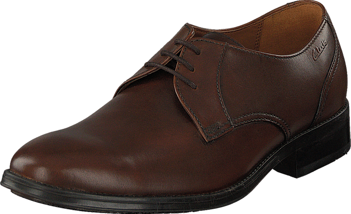 Clarks - Kolby Walk Brown Leather