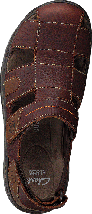 Clarks - Raffe Bay Brown Leather