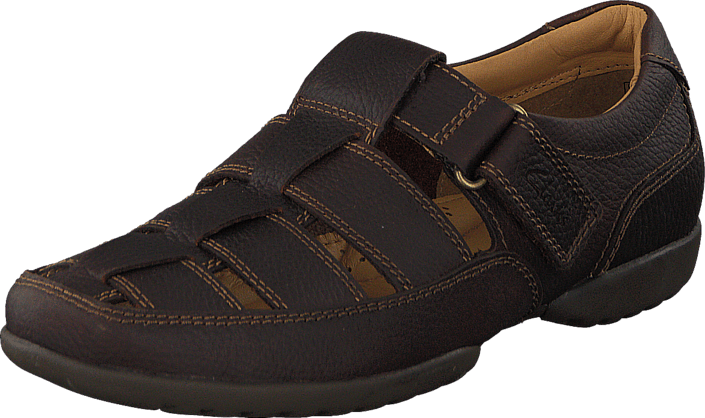 Clarks - Recline Open Mahogany Leather