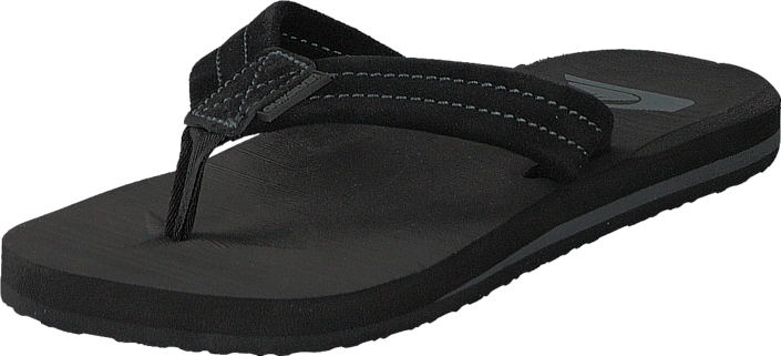 Quiksilver - Qs Carver Suede M Sndl Solid Black