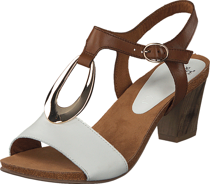 Caprice - Chenoa Cognac/Offwht
