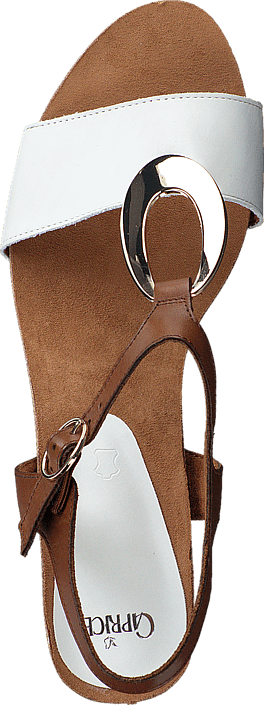 Caprice - Chenoa Cognac/Offwht