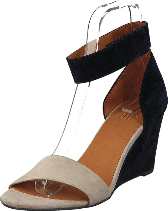 Billi Bi - 11752 Beige Suede Navy