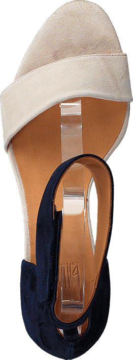 Billi Bi - 11752 Beige Suede Navy