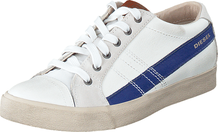 Diesel - D-String Low White/Mazarine Blue