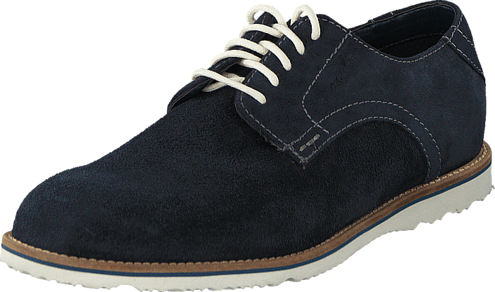 Rockport - Jazz Drive Plain Toe New Dress Blues