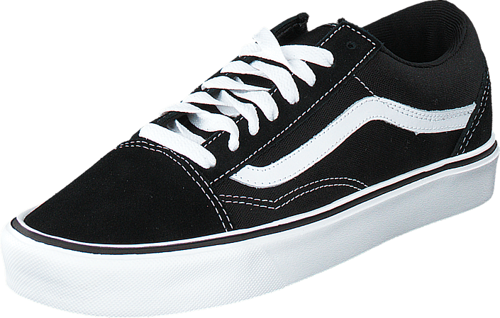 Vans - Old Skool Lite + (Suede/Canvas) Black/White