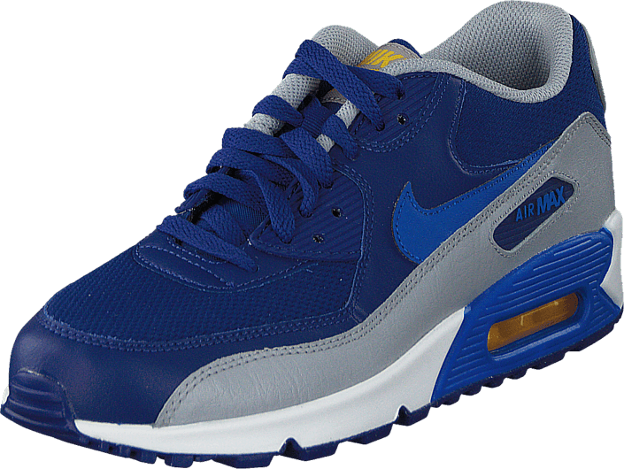 Nike - Nike Air Max 90 Mesh (Gs) Dp Ryl Blue/Hypr Cblt-Vrsty Mz