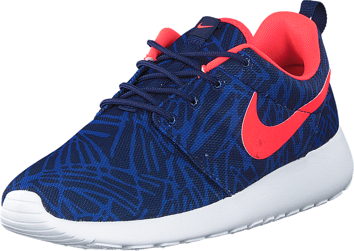 Nike - Wmns Nike Roshe One Print Lyl Bl/Brght Crmsn-Gm Ryl-Wht