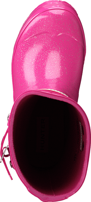 Hunter - Original Kids Glitter Finish Fuchsia