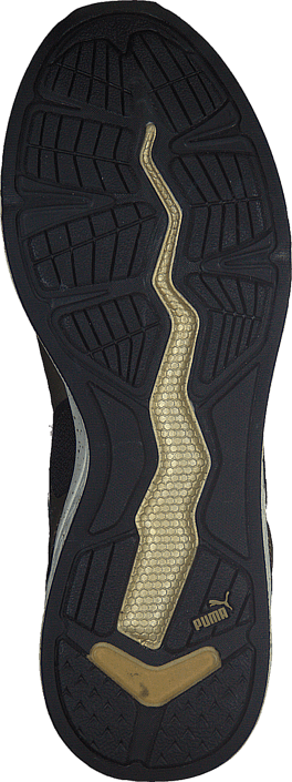 Puma - 698 Ignite Metallic Wn's Black-Metallic Gold-White