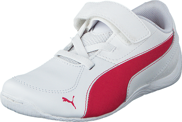 Puma - Drift Cat 5 L NU V Kids White-Rose Red