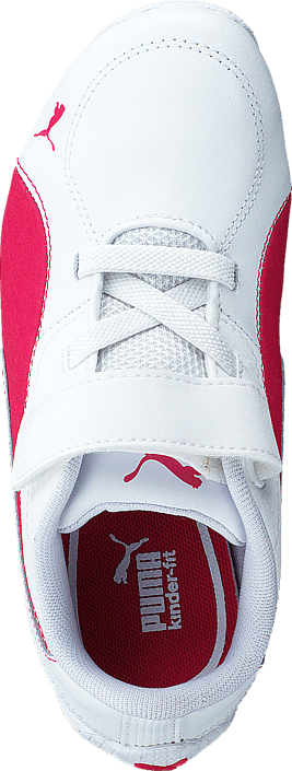 Puma - Drift Cat 5 L NU V Kids White-Rose Red