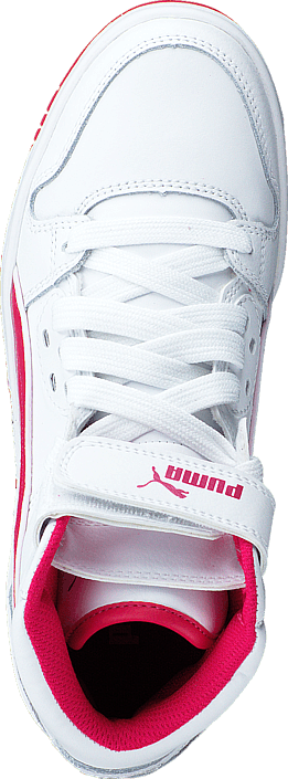 Puma - Puma Rebound Street L Jr White-Rose Red