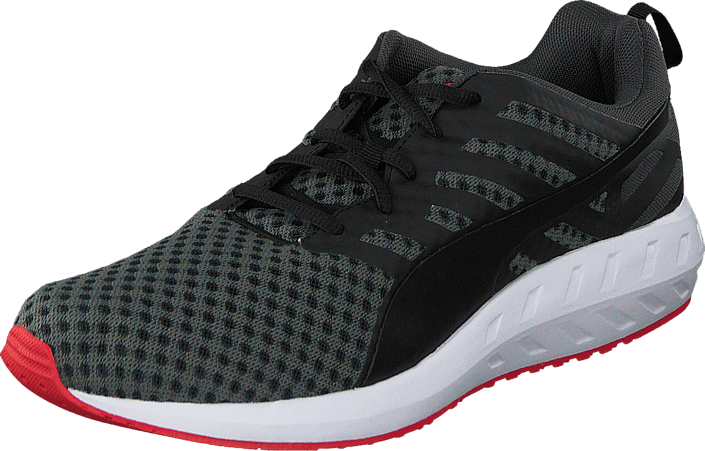 Puma - Flare Black-White-High Risk Red