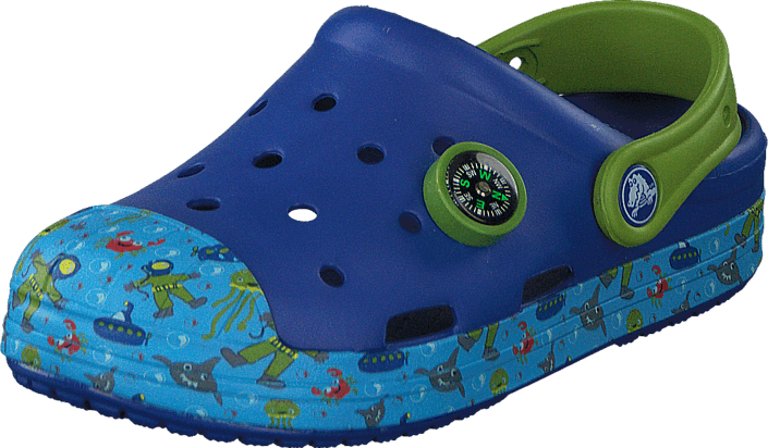 Crocs - Crocs Bump It Sea Life Clog K Cerulean Blue