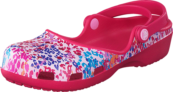 Crocs - Crocs Karin Floral Clog W Rasberry