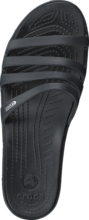Crocs - Rhonda Wedge Sandal W Black/Black