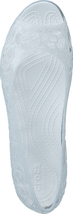 Crocs - Crocs Isabella Jelly Flat W Oyster With Glitter
