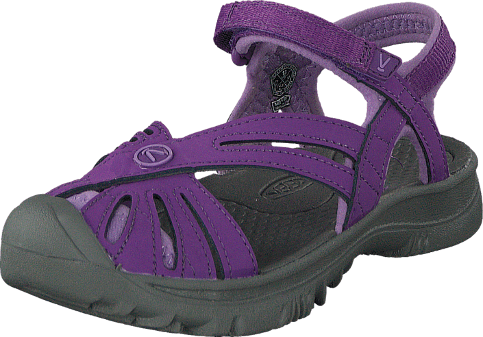 Keen - Rose Sandal-Kids Purple Heart/Gargoyle
