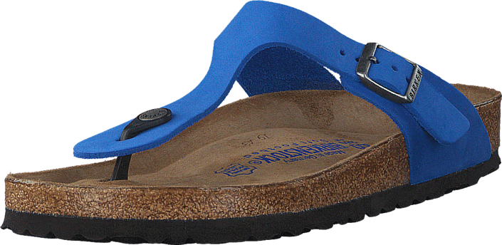 Birkenstock - Gizeh Nubuck Leather Blue