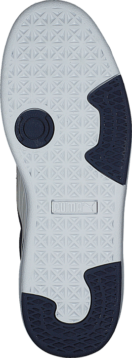 Puma - Suede S Peacoat-White-New Gold