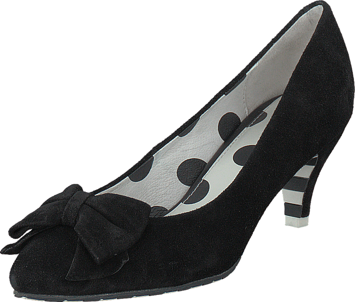 Lola Ramona - Kitten Black Suede