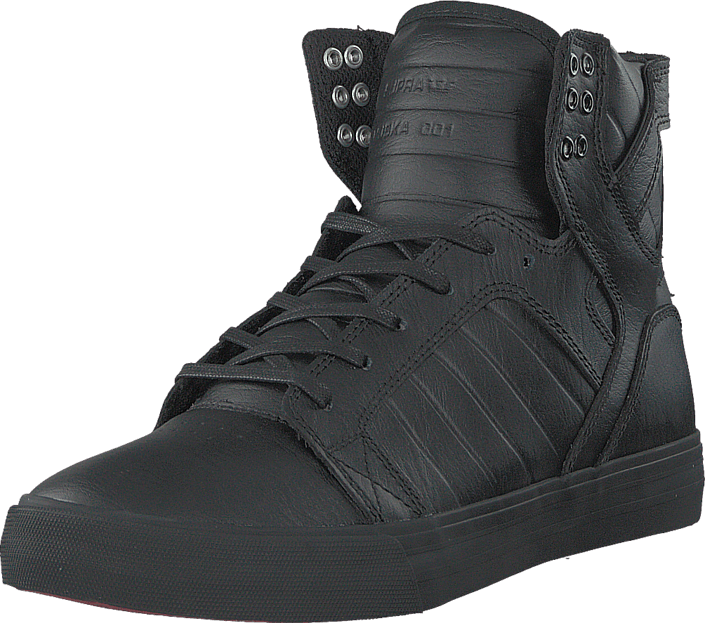 Supra - Skytop Classic Black/Black-Red