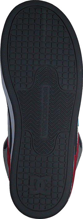 DC Shoes - Dc Kids Rebound Shoe Grey/Grey/Red
