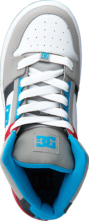 DC Shoes - Dc Kids Rebound Shoe Grey/Grey/Red